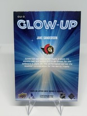 2025-26 Upper Deck #GU-3 Jake Sanderson Glow-Up