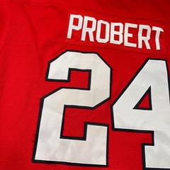 VINTAGE Chicago Blackhawks Jersey Mens 52 Nike Center Ice Bob Probert Fight Stra