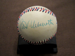 JIM ABBOTT 1984 OLYMPICS YANKEES SIGNED AUTO VINTAGE 1984 OLYMPIC BASEBALL JSA
