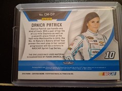 2016 Panini Certified Racing NoCM-DP Danica Patrick Quad Materials Purple #08/10
