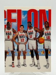 1991-92 Skybox Dream Team Barcelona USA 3 Card Set #544 #545 #546 Michael Jordan