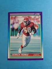 Derrick Thomas 1990 Score Football Card # 500 J1842