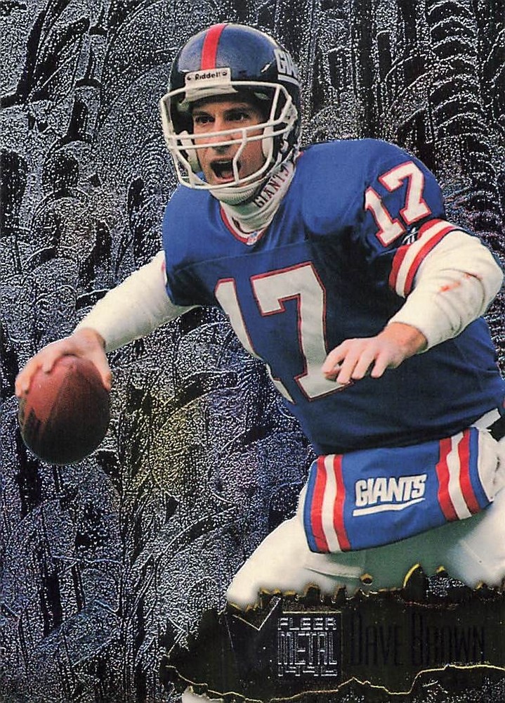 1996 Fleer Metal – Dave Brown #80