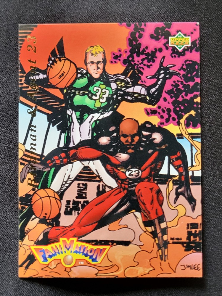 Larry Bird / Michael Jordan 1992-93 Upper Deck #510 EX