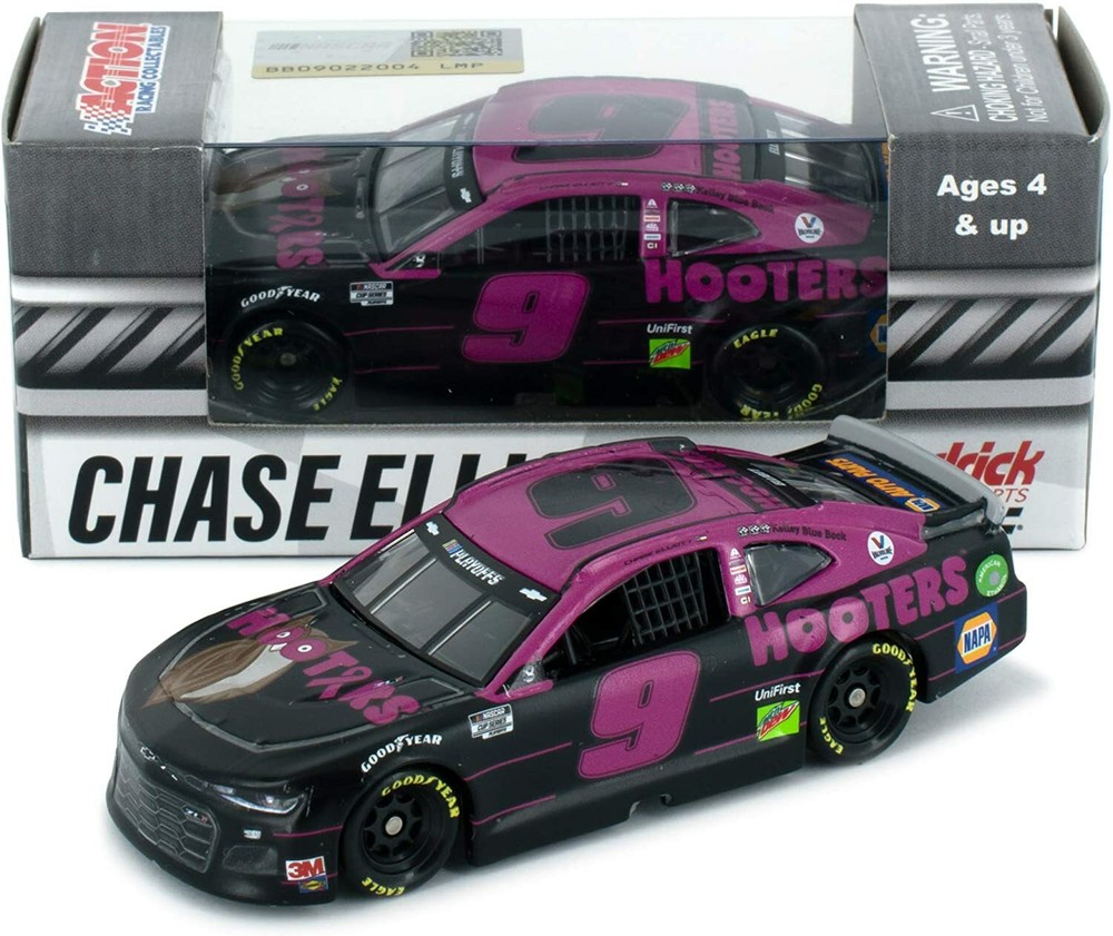Chase Elliott 2020 Hooters GIVE A Hoot 1:64 Nascar Die Cast