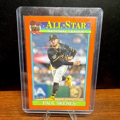 2026 Topps series 2 Paul Skenes 1991 Topps All-Star Orange Parallel #91AS-39 /25