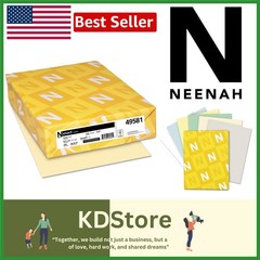 Neenah Exact Index Cardstock – Ivory, 110 lb, 8.5 x 11, Pack of 250