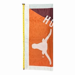 Texas A&M vs Texas Longhorns House Divided Applique Flag