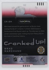 2023-24 Upper Deck Synergy Cranked Up Red 431/599 Brad Marchand #CR-BM yf0