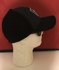 New Era 39Thirty Oakland Raiders Dark Gray/Black Hat Med-Large Hat