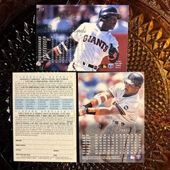 1994-95 Barry Bonds 3 Card Lot Flair Opee-chee