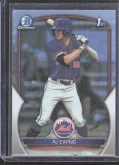 2023 1st Bowman Chrome Refractor AJ EWING