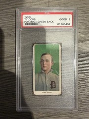 TY COBB Green Back Good 2