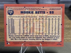 2026 Topps Chrome Mookie Betts 1991 Retro 75 Years Black Wave Refractor /10 LAD
