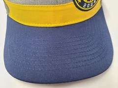 Indianapolis 2024 NBA All Star Game Snapback Hat Cap Indy Men Women Gray Blue