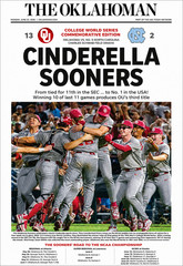 Oklahoma Sooners 2026 College World Series Champions Poster Multiple Sizes CWS G
