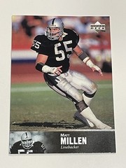 1997 Upper Deck Legends Football #142 – Matt Millen – Oakland Raiders