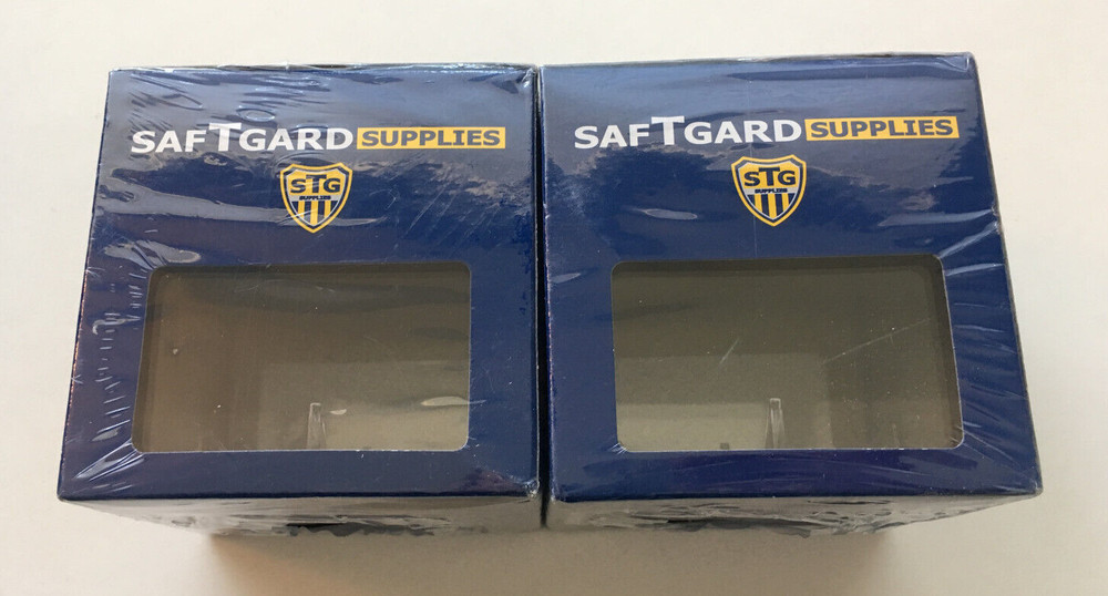 Saftgard Supplies STG Square Baseball Display Holder SQ01 Lot Set of 2