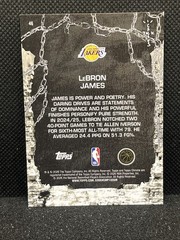 2025-26 Topps Chrome x Cactus Jack Lebron James Teal Speckle 171/299 Lakers