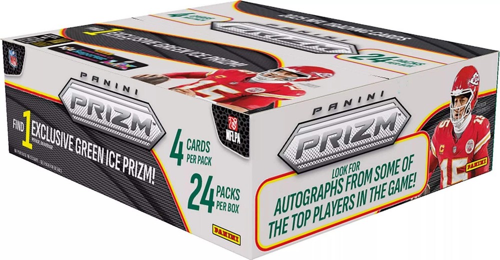 NFL Panini 2025 Prizm Football Trading Card RETAIL Box [24 Packs]