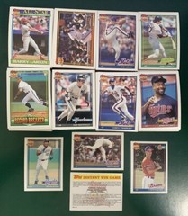 1991 Topps Baseball SET BREAK singles – stars, commons, HOFers, rookies #401-600