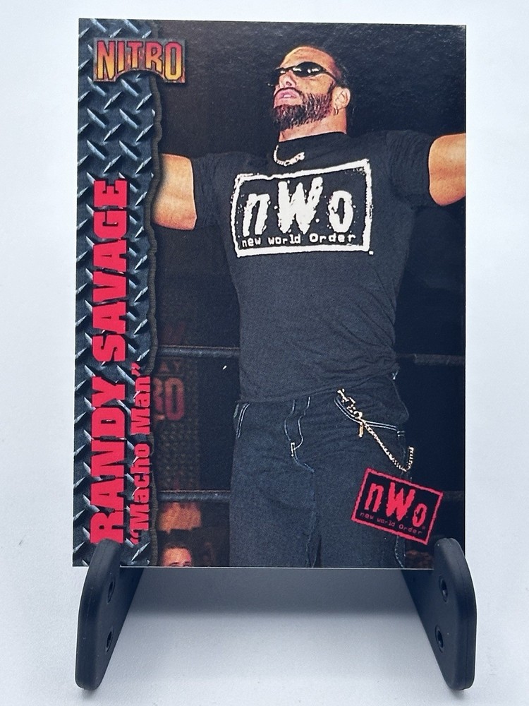 Macho Man Randy Savage #41 1999 Topps WCW/nWo Trading Card