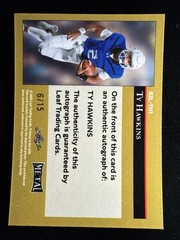 2025 Leaf Metal – Ty Hawkins Auto /15 Wave Refractor #92L-TH1