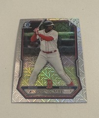 JUSTIN GONZALES 2026 Bowman Chrome Prospects Mojo Refractor #BCP-141
