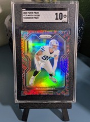 2020 Panini Prizm Maxx Crosby Red Black Snake Skin Las Vegas Raiders #136 SGC 10