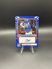Cole Mathis /75 AUTO 2026 Donruss Signature Series Blue Chicago Cubs
