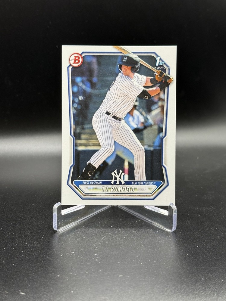TJ Rumfield 2026 Bowman Prospects 1st Bowman New York Yankees