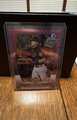 2023 Bowman – Brett Baty #80 Chrome Pink Mojo Refractor /199 (RC)