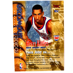 Kerry Kittles 1996-97 Topps Stadium Club Rookie Showcase Hologram #7 NJ Nets