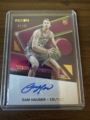 Panini 2021-22 Recon True Potential Signatures Sam Hauser Celtics RC Auto