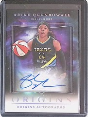 2024 Panini – WNBA Origins, #OA-AO, ARIKE OGUNBOWALE, Origins Autographs