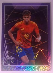 Rare 2024 Leaf Collective Promotional Lamine Yamal #90B-4 Purple Shimmer 65/199