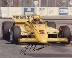 (Five) Al Unser, Penske, 1983-1985 IndyCar/CART Series Champion Pins.