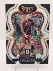 2025-26 Matias Soule Panini Select SERIE A Mezzanine White Sparkle SSP