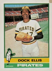 1976 Topps #528 Dock Ellis
