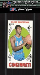 1969-70 Topps 50 Oscar Robertson Creased