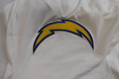 All-Sport Couture Womens NFL Los Angeles Chargers Blown Coverage Halter Top NWT