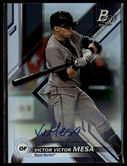 2019 Bowman Platinum #TOP-11 Victor Victor Mesa Top Prospects Autographs