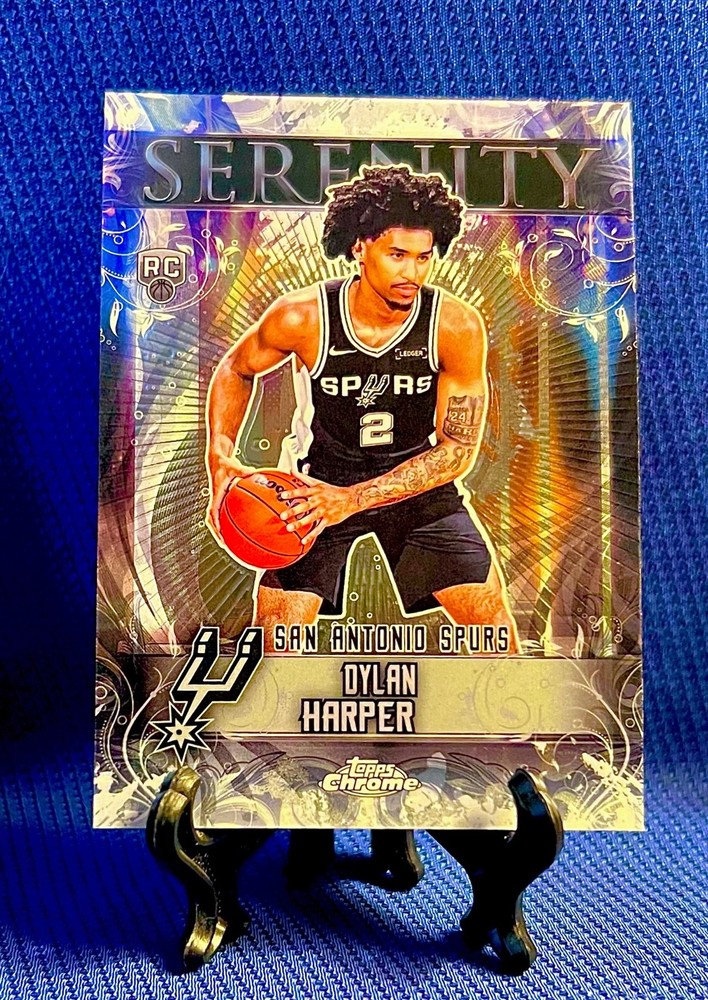 DYLAN HARPER 2025-26 NBA Topps Chrome SERENITY #SY-12 SPURS RC
