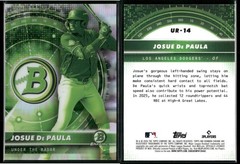 2026 Bowman Chrome Josue De Paula #UR-14 Refractor Under The Radar Parallel/Vari