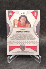 2020 Panini Prizm WNBA Hyper Prizm #92 Chennedy Carter Rookie Atlanta Dream RC