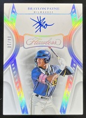 2025 Panini Flawless Draft Signatures #DS-BP Braylon Payne Auto /10