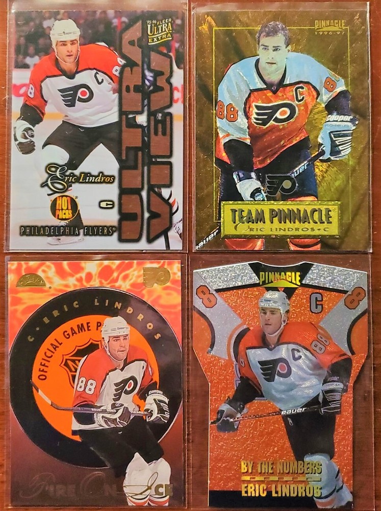 Assorted Eric Lindros Cards (You Pick) Base, Inserts, SP&rsquo;s, Serial Numbered