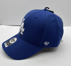 &lsquo;NWT &rsquo;47 Los Angeles LA Dodgers MVP Blue/White Logo Adjustable Strap Hat Cap NEW