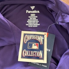 Colorado Rockies Fanatics Branded Purple BUTTON FRONT COLLARED SHIRT JERSEY XLT