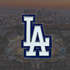 Los Angeles Dodgers Enamel MLB Baseball Pin
